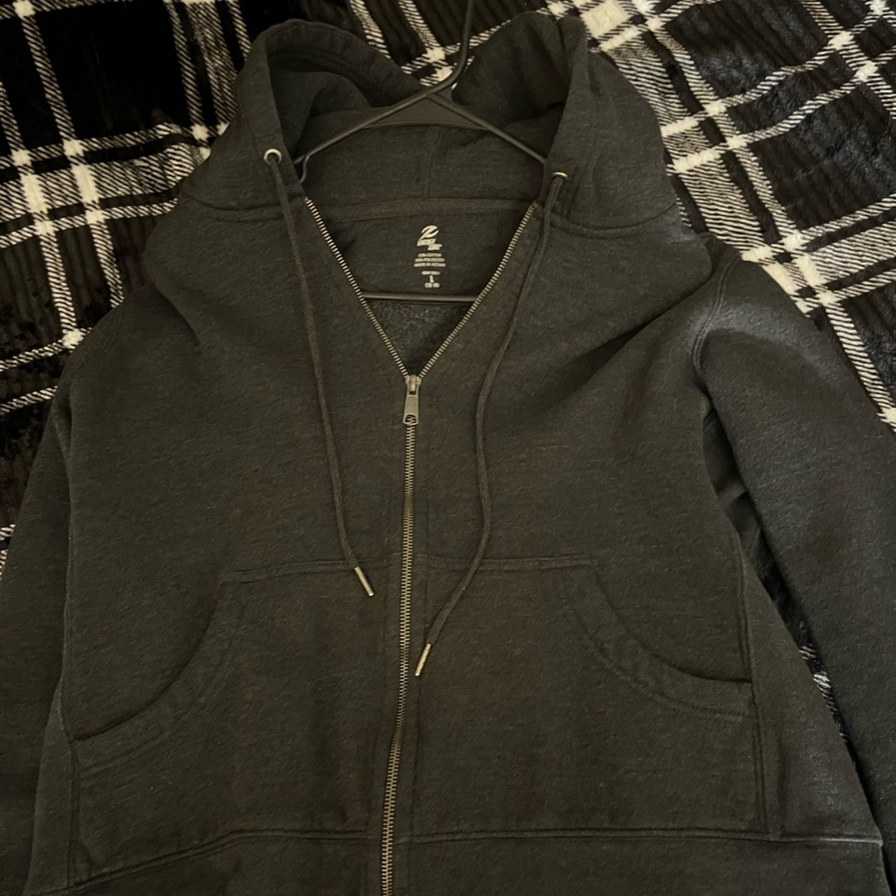 Black zip up